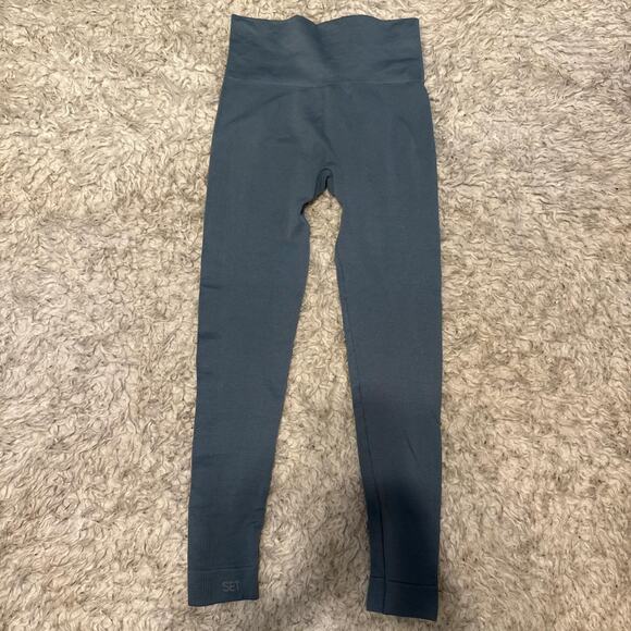 Set active sculptflex leggings-slate blue-xs - Picture 4 of 6